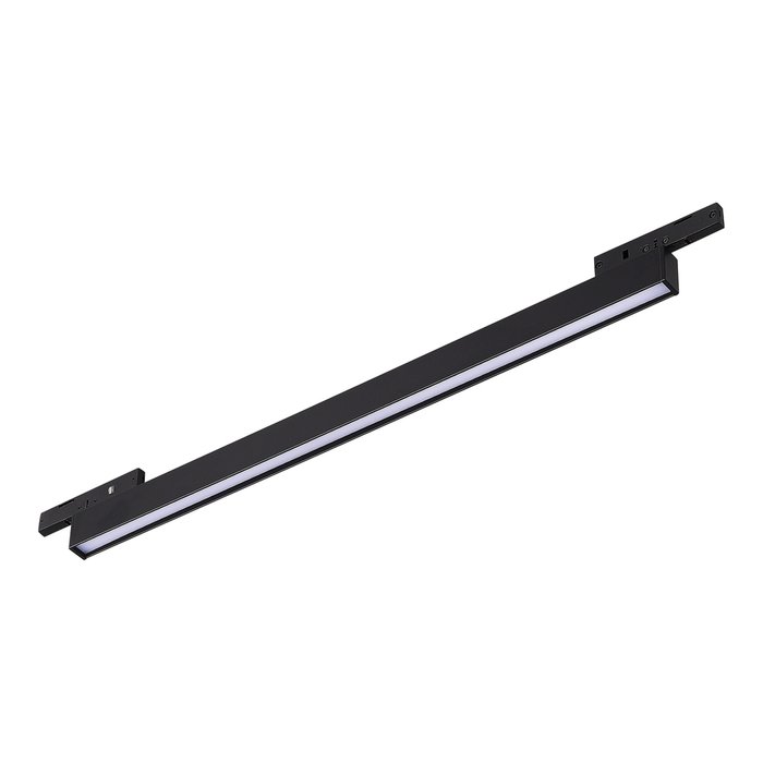 Магнитный трековый светильник Черный LED 1*8W 3000K 250Lm Ra>80 100° IP20 L300xW10xH18 24V SUPER5 - лучшие Трековые светильники в INMYROOM Магнитный трековый светильник Черный LED 1*8W 3000K 250Lm Ra>80 100° IP20 L300xW10xH18 24V SUPER5 - лучшие Трековые светильники в INMYROOM