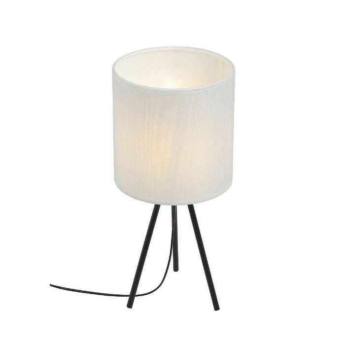 Настольная лампа V29570-1/1L (ткань, цвет белый) - лучшие Настольные лампы в INMYROOM