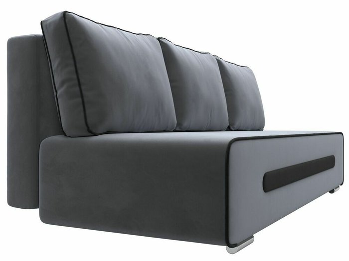 Прямой диван-кровать Приам серого цвета - лучшие Прямые диваны в INMYROOM