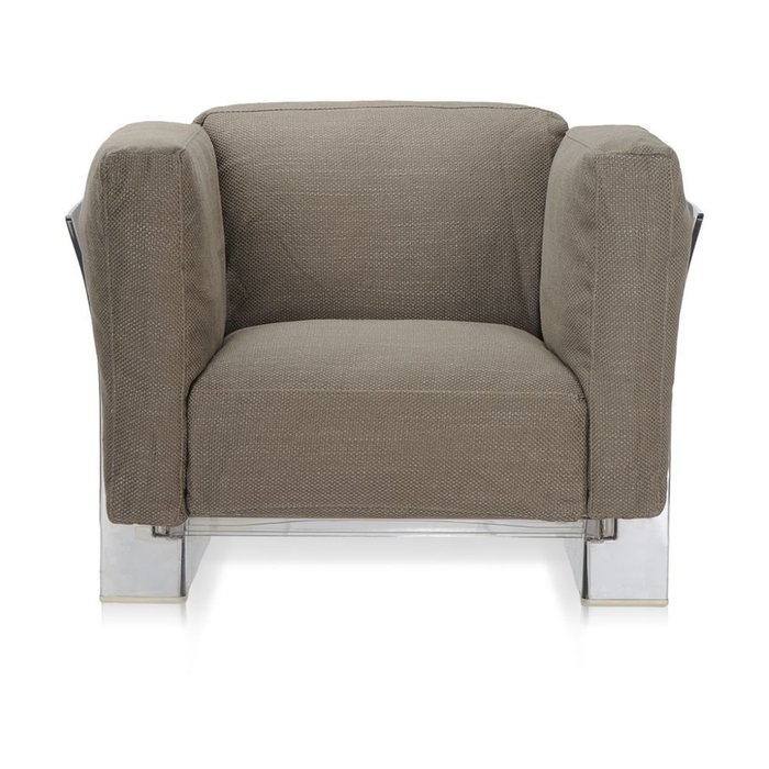 Кресло Pop Duo темно-серого цвета - купить Интерьерные кресла по цене 266035.0