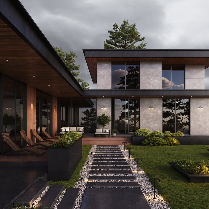 Ландшафтный светильник Outdoor O477FL-L4GF3K Sleek Outdoor - купить Наземные светильники по цене 19990.0 Ландшафтный светильник Outdoor O477FL-L4GF3K Sleek Outdoor - купить Наземные светильники по цене 19990.0