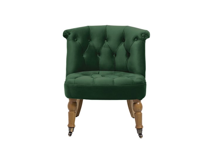 Кресло Visconte зеленого цвета - купить Интерьерные кресла по цене 30480.0
