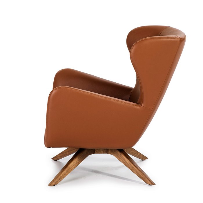 Поворотное кресло из искусственной кожи   - купить Интерьерные кресла по цене 147990.0