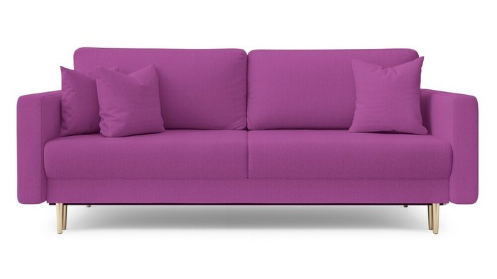 Диван-кровать Астро 150х200 пурпурного цвета - купить Прямые диваны по цене 50900.0