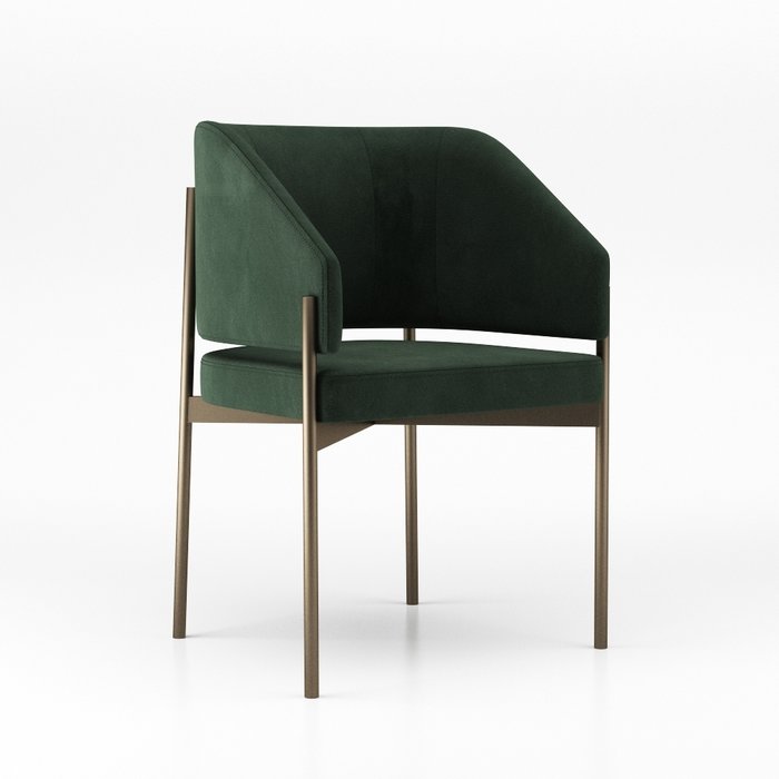 Стул Hermes зеленого цвета - купить Обеденные стулья по цене 37000.0