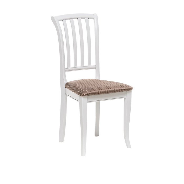 Набор мебели для кухни из стола Аризона и стульев Остин белого цвета - лучшие Обеденные группы в INMYROOM