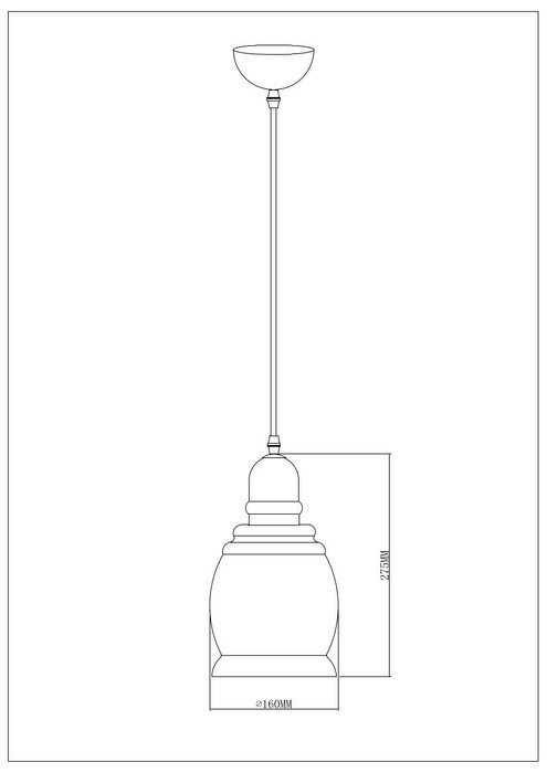 Подвесной светильник Escada 1101/1 E27*60W Wenge/Bronze FIRESIDE - купить Подвесные светильники по цене 5810.0