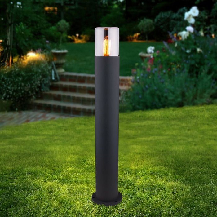 Ландшафтный светильник Roil черный  - купить Наземные светильники по цене 13400.0
