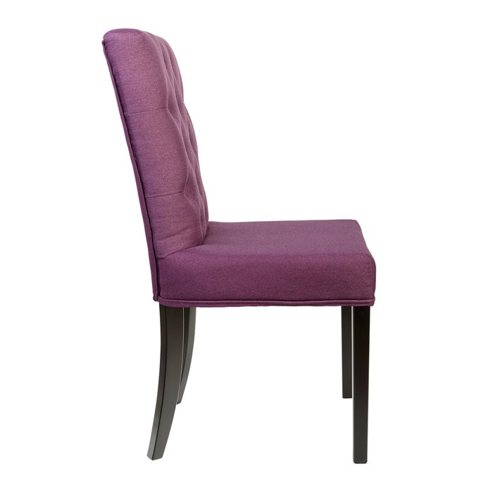 Стул с мягкой обивкой Grace лилового цвета - лучшие Обеденные стулья в INMYROOM