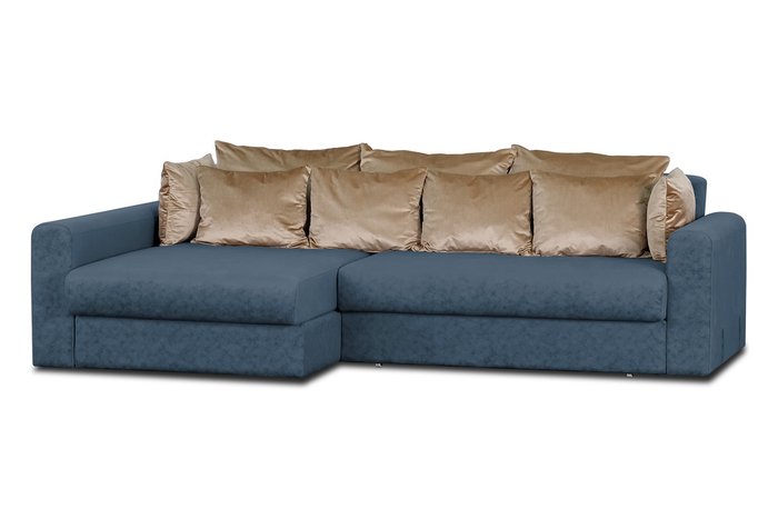 Угловой диван-кровать Мэдисон Черри темно-бирюзового цвета - купить Угловые диваны по цене 47990.0