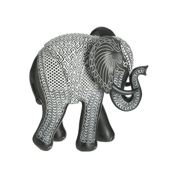 Декор настольный Слон бело-черного цвета - купить Фигуры и статуэтки по цене 2360.0