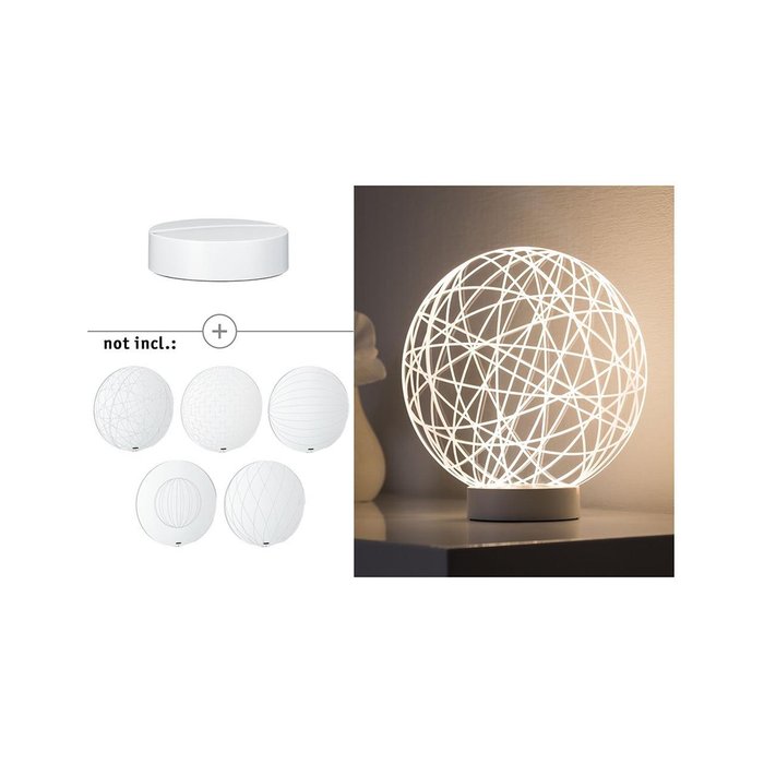 Основание для настольной лампы Basic белого цвета - купить Основания для освещения по цене 6500.0