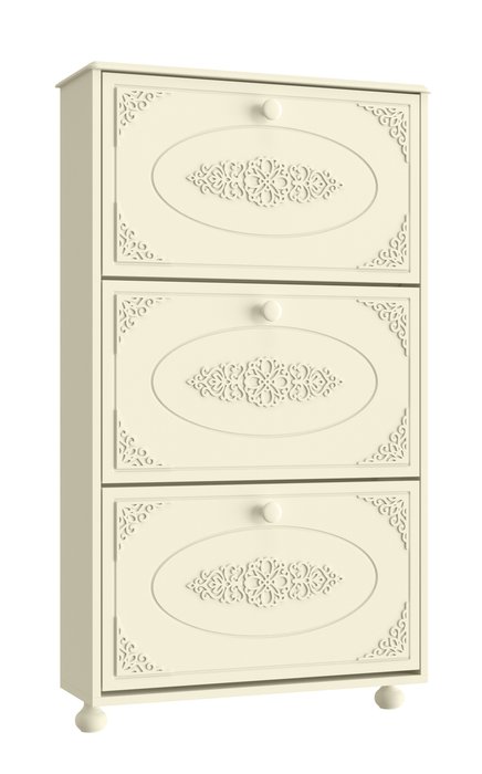 Тумба для обуви Ассоль плюс АС-46 цвета ваниль