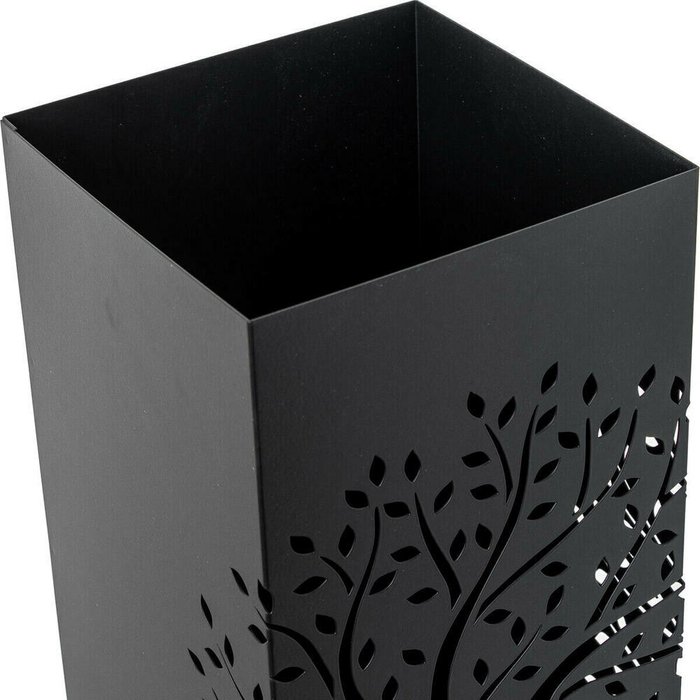 Корзина для зонтов Чёрный Дерево 15 x 49 x 15 cm - лучшие Подставки для зонтов в INMYROOM