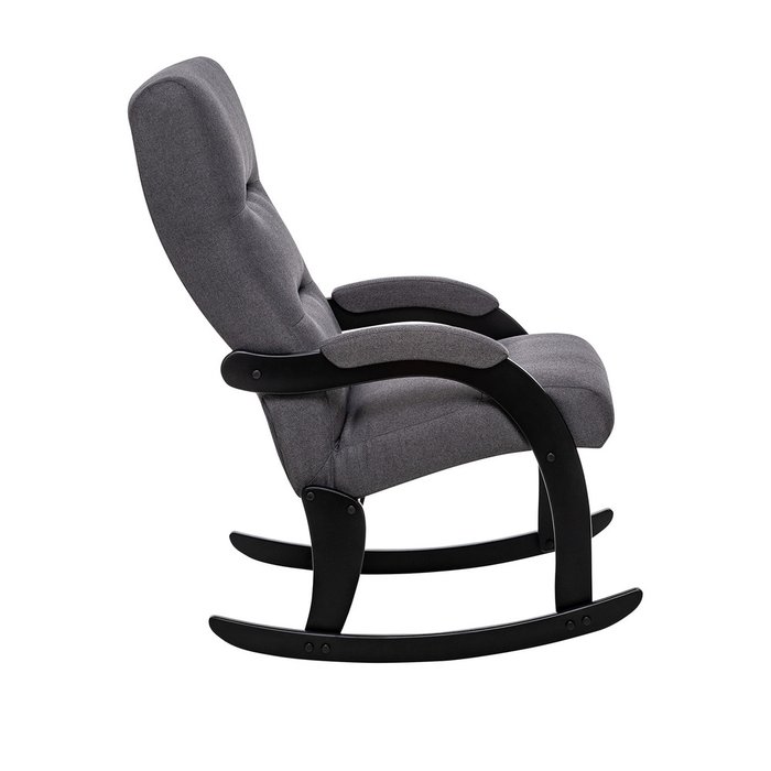 Кресло-качалка Дэми темно-серого цвета - лучшие Интерьерные кресла в INMYROOM