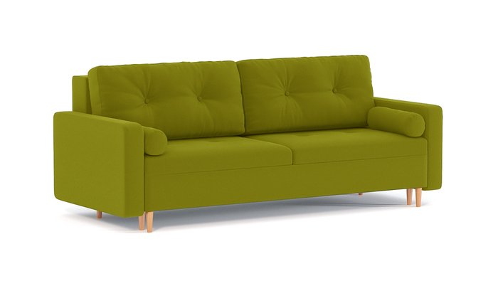 Диван-кровать Палмер зеленого цвета - купить Прямые диваны по цене 39210.0