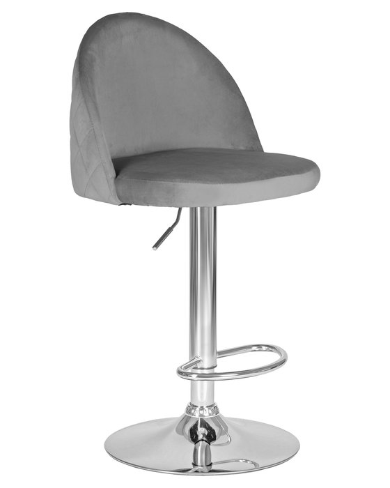 Стул барный Milana серого цвета - купить Барные стулья по цене 6280.0