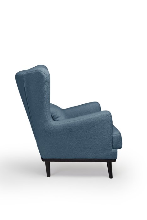 Кресло Оскар синего цвета - лучшие Интерьерные кресла в INMYROOM