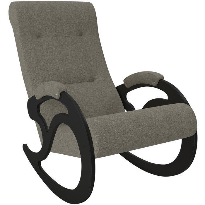 Кресло-качалка Модель 5 серого цвета