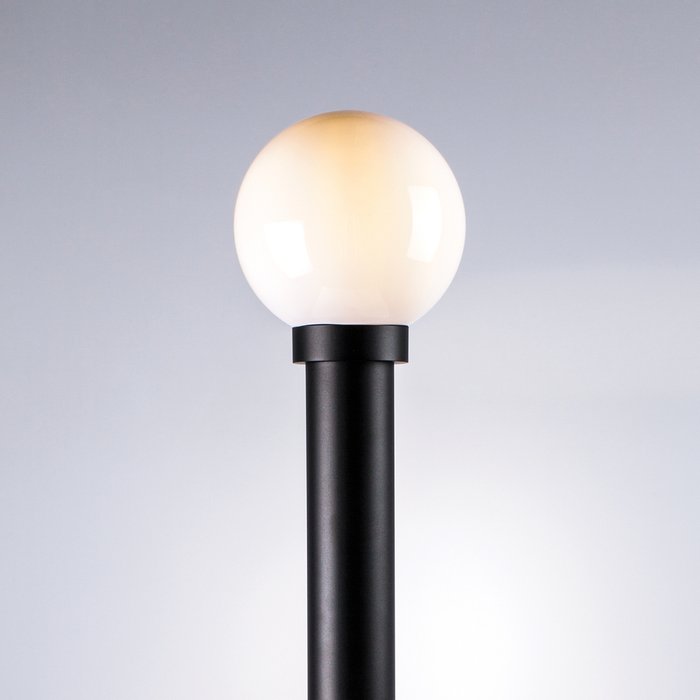 Светильник BOLLA 1x10W (led) E27 ЧЕРНЫЙ IP65 - купить Наземные светильники по цене 6999.0