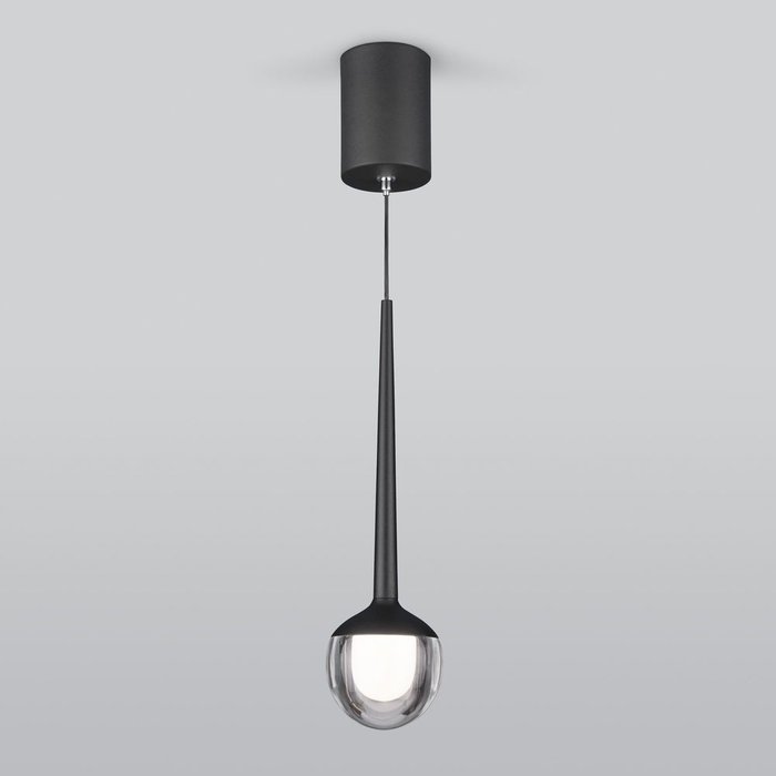 Подвесной светодиодный светильник DLS028 6W 4200K черный - купить Подвесные светильники по цене 4880.0