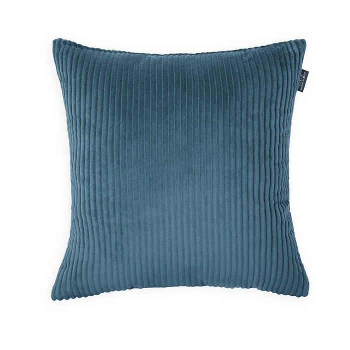 Декоративная подушка Cilium Blue синего цвета 