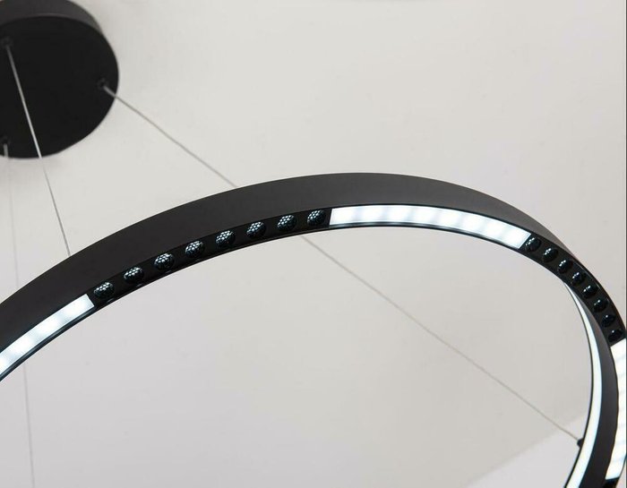Подвесной светодиодный светильник Comfort Line черного цвета - купить Подвесные светильники по цене 23773.0