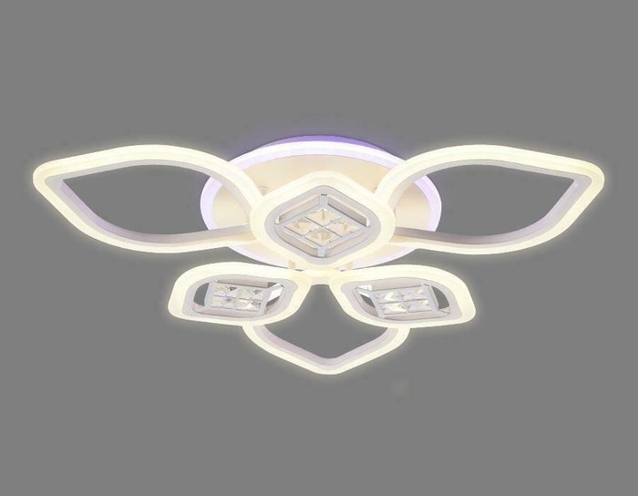 Потолочная светодиодная люстра Ambrella light Ice FA282 - купить Потолочные люстры по цене 15251.0