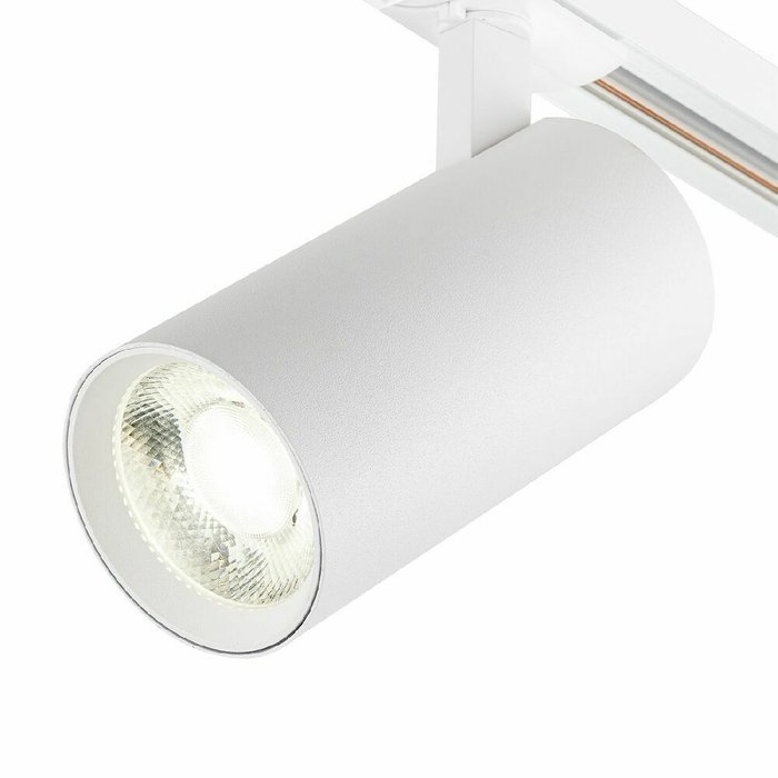 Трековый однофазный светильник Escada 20002TRA/01LED SWH - лучшие Трековые светильники в INMYROOM Трековый однофазный светильник Escada 20002TRA/01LED SWH - лучшие Трековые светильники в INMYROOM