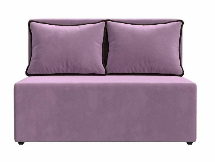 Диван-кровать Лагуна сиреневого цвета - купить Прямые диваны по цене 26999.0
