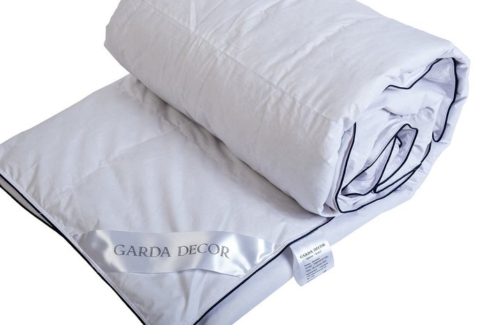 Одеяло Омега 140х205 белого цвета - лучшие Одеяла в INMYROOM