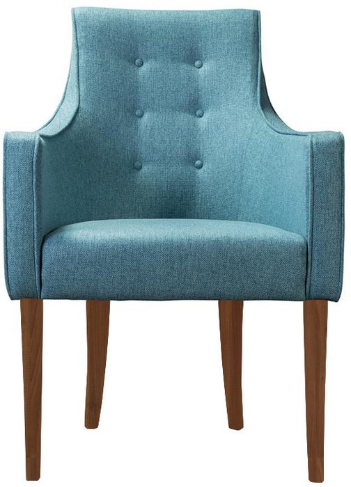 Кресло Чикаго голубого цвета - лучшие Интерьерные кресла в INMYROOM