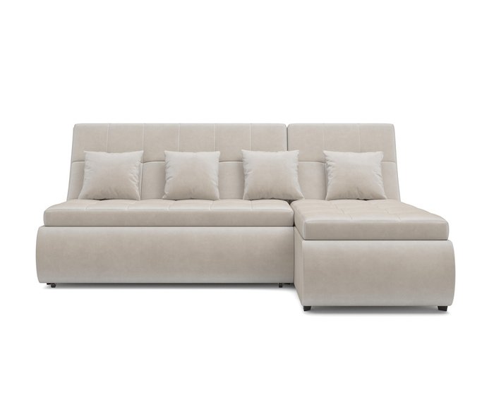 Угловой диван-кровать Дубай светло-бежевого цвета - купить Угловые диваны по цене 39990.0