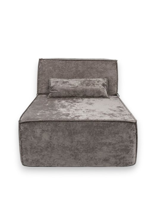 Бескаркасная оттоманка Клайд серого цвета - купить Бескаркасная мебель по цене 35890