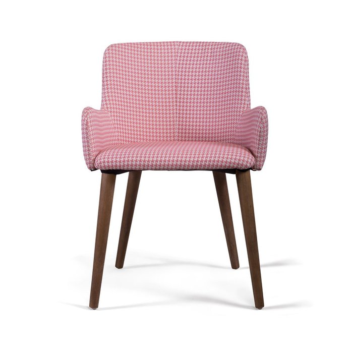 Полукресло Stewart розового цвета - лучшие Обеденные стулья в INMYROOM