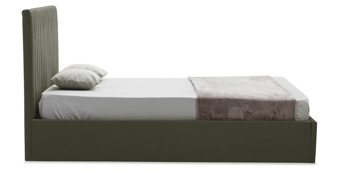 Кровать Кеннет 180х200 зеленого цвета с подъемным механизмом - лучшие Кровати для спальни в INMYROOM