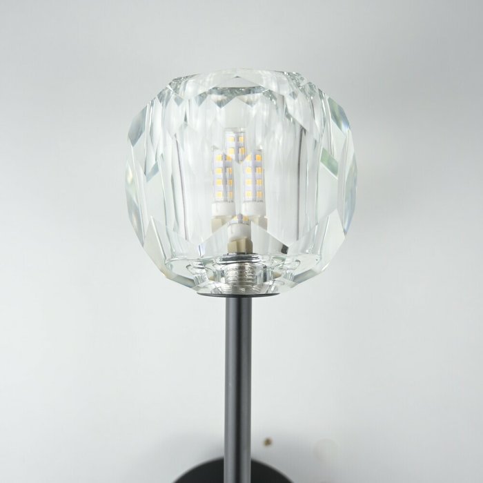 Бра RH Boule de Cristal Long Sconce Brass - лучшие Бра и настенные светильники в INMYROOM