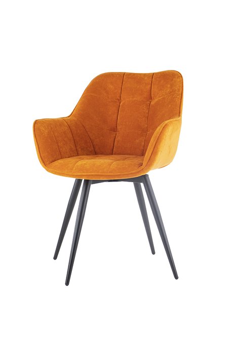 Стул поворотный Terra cross conus терракотового цвета - лучшие Обеденные стулья в INMYROOM