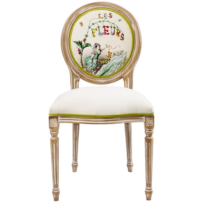 Стул Прекрасный Колокольчик бежевого цвета - купить Обеденные стулья по цене 32000.0