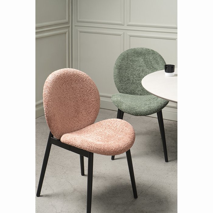 Стул Bente розового цвета - купить Обеденные стулья по цене 15300.0