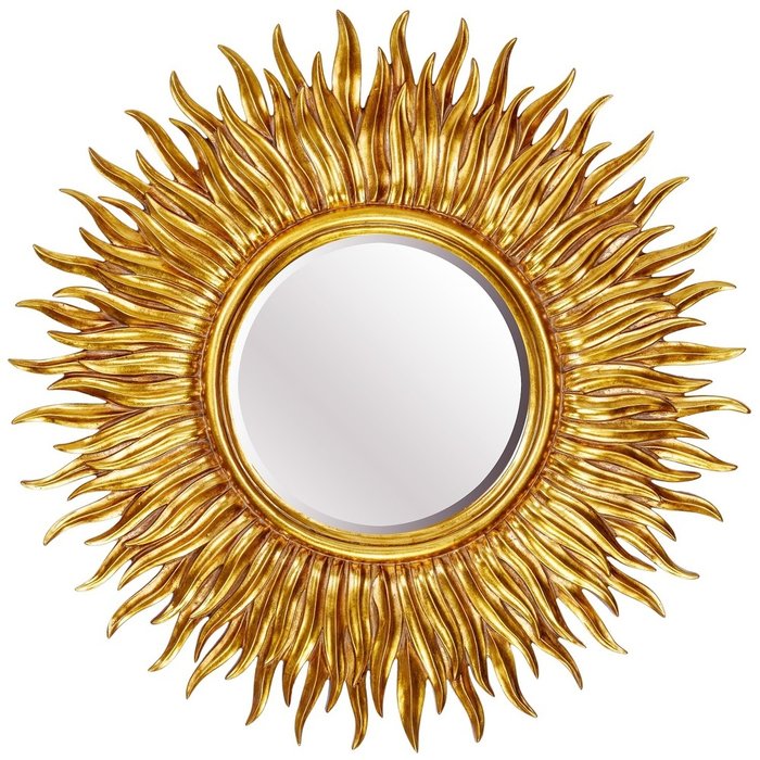 Настенное Зеркало-солнце Sunshine Gold 