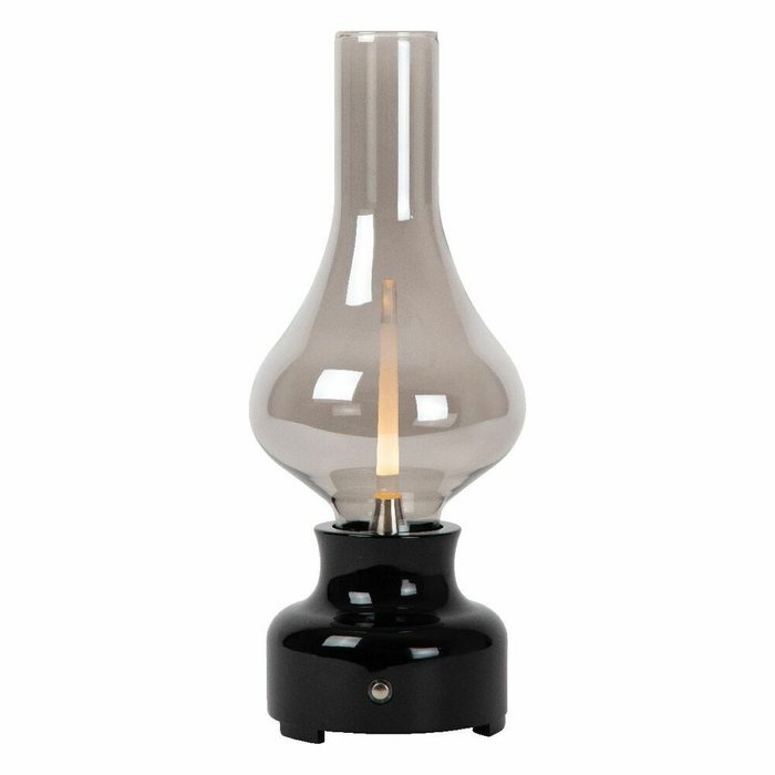 Настольная лампа Jason 74516/02/30 (стекло, цвет дымчатый) - лучшие Настольные лампы в INMYROOM
