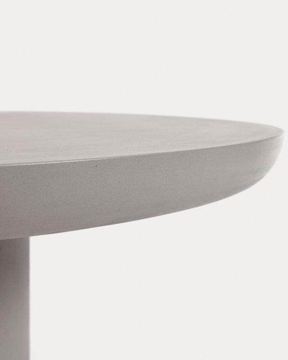 Круглый стол Taimi серого цвета - купить Садовые столы по цене 216990.0