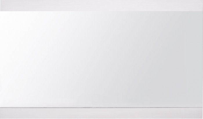 Настенное зеркало Даллас 80х130 белого цвета