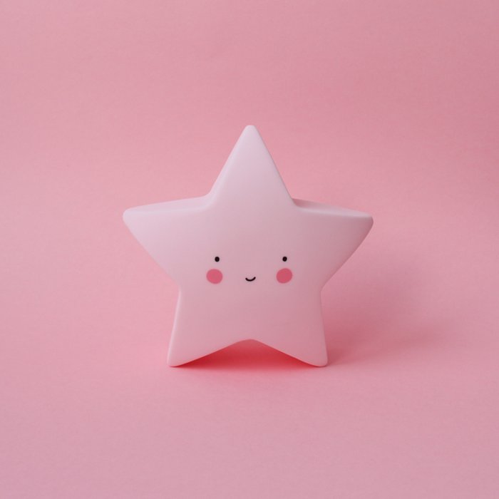 Детский ночник Pink Star - лучшие Ночники в INMYROOM