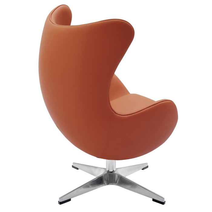 Кресло Egg Chair оранжевого цвета - лучшие Интерьерные кресла в INMYROOM