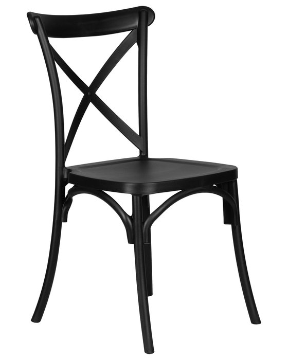 Стул обеденный Zilam черного цвета - купить Обеденные стулья по цене 4190.0