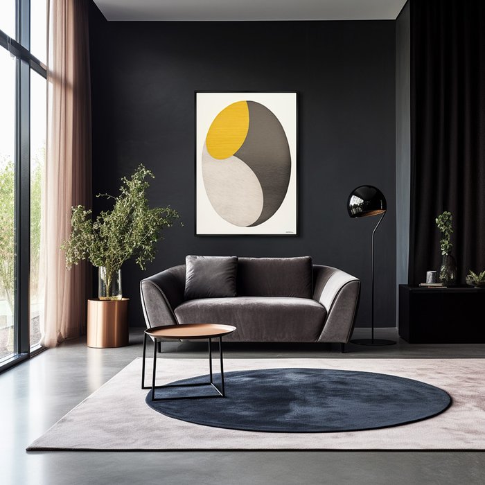 Репродукция картины The geometric Penguin, 2024г. - лучшие Картины в INMYROOM
