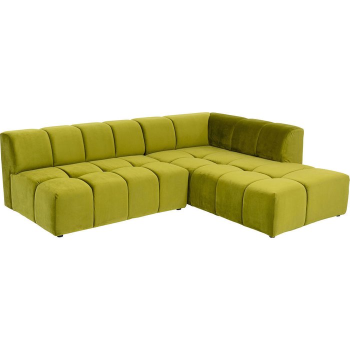 Угловой диван Bel Ami зеленого цвета - купить Угловые диваны по цене 179390.0