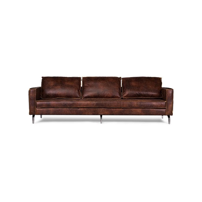 Диван Brooklin Klein коричневого цвета - купить Прямые диваны по цене 270514.0